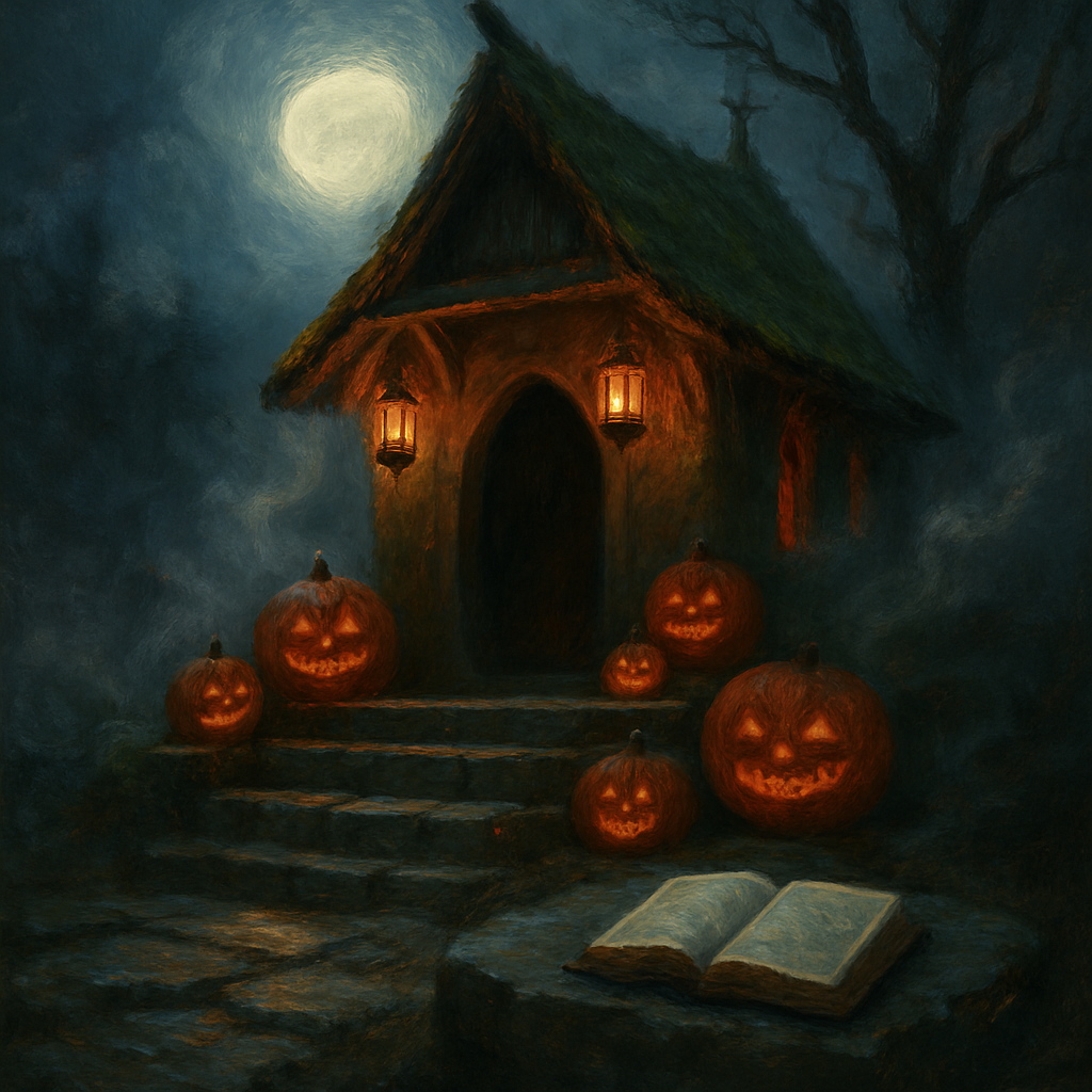 The Lanternwood Chapel DIY paint by numbers