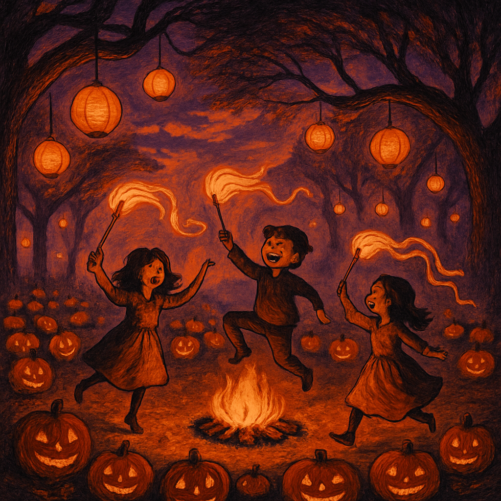 The Ember Glade Festival Paint by numbers kits