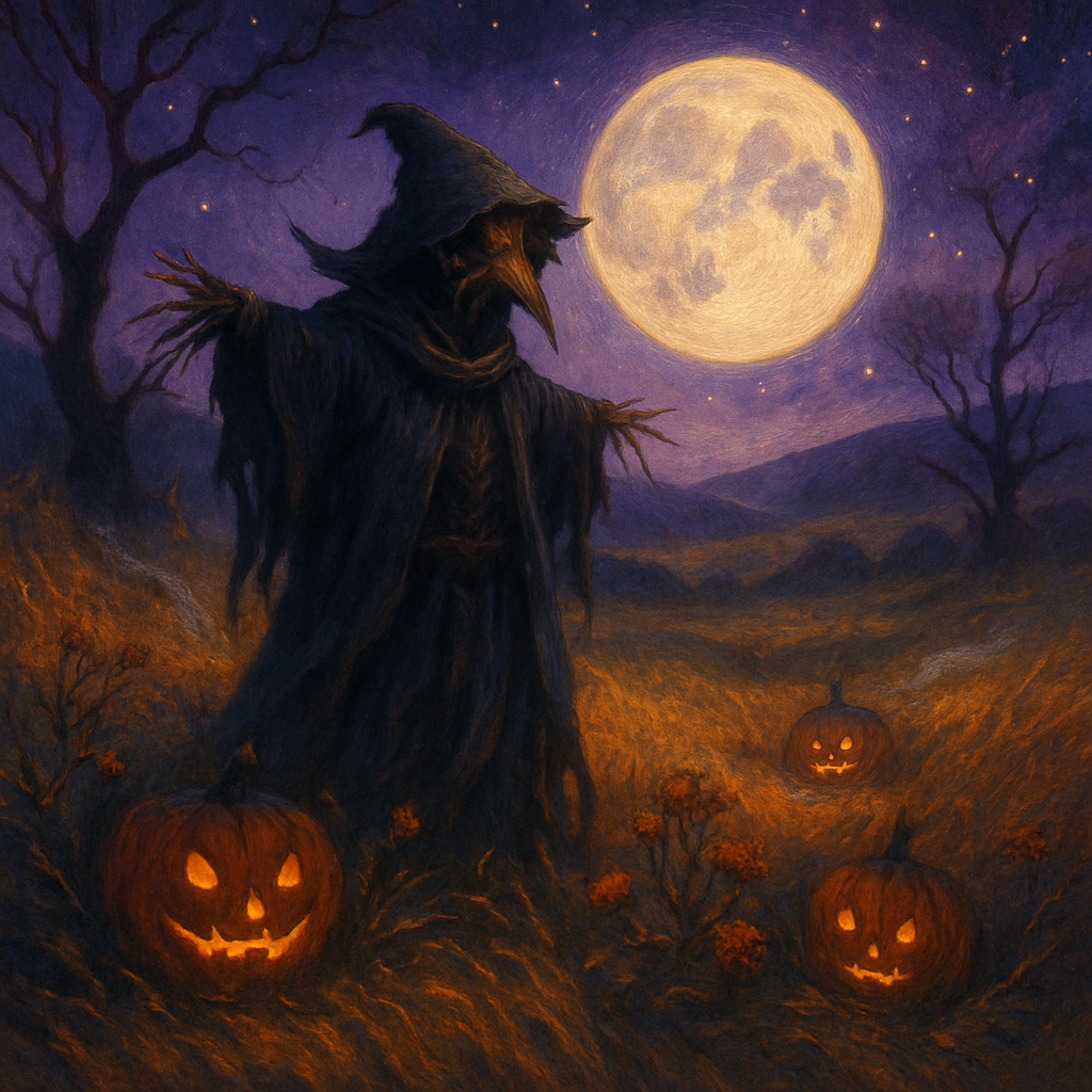 Twilight Whisper Through Haunted Meadows Paint by numbers kits