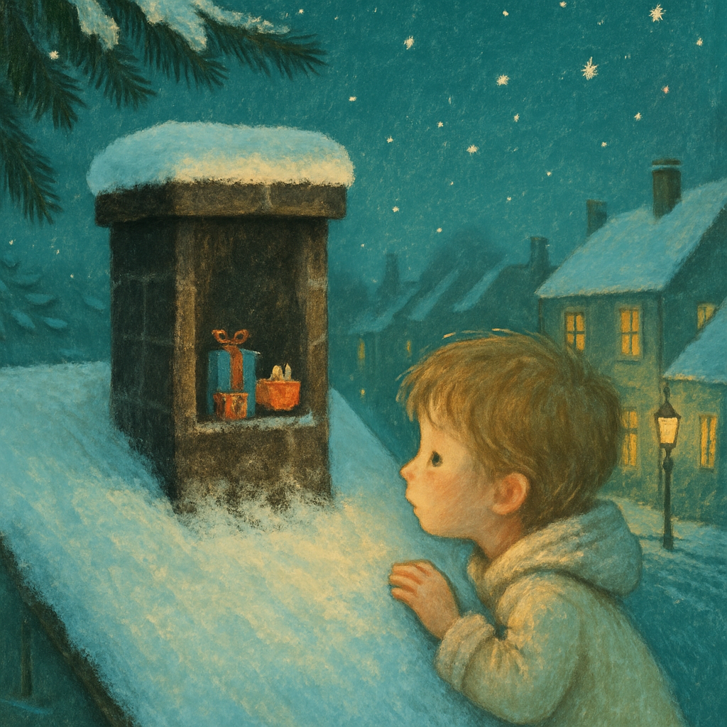 Sooty Chimney Post Surprise Painting by numbers kit