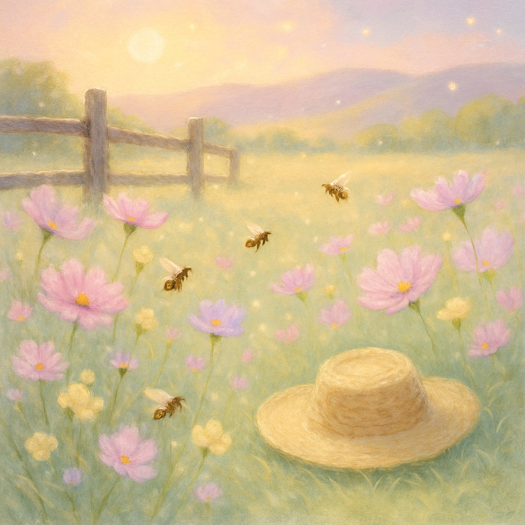 Flower Meadow Murmur paint by number