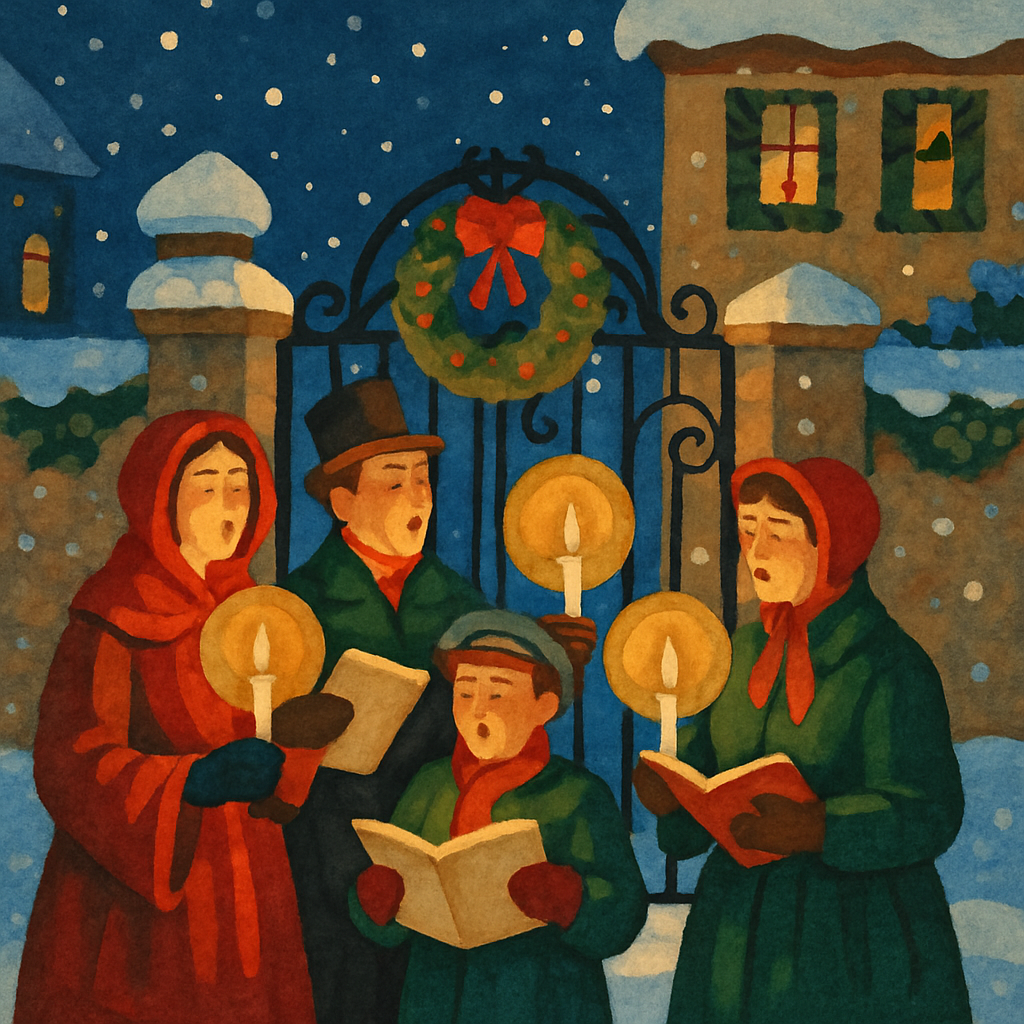Cozy Midnight Carol paint by color