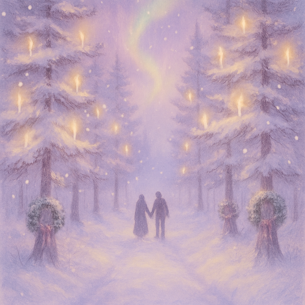 Whispering Pine Candle Lane Paint by numbers art