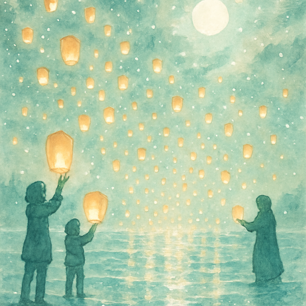 Little Lights Lantern Flight Paint by numbers kits
