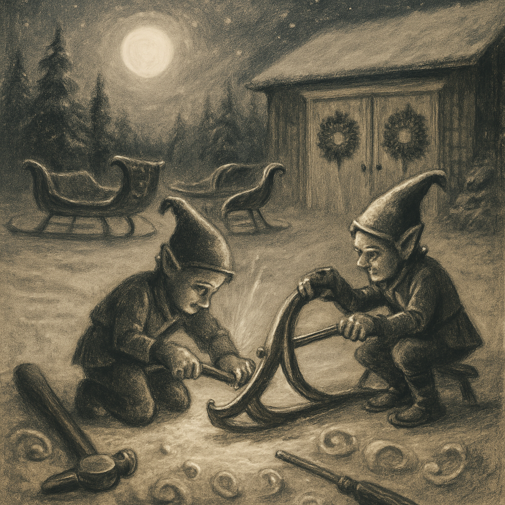 Moonbeam Sleigh Repair Yard paint by color