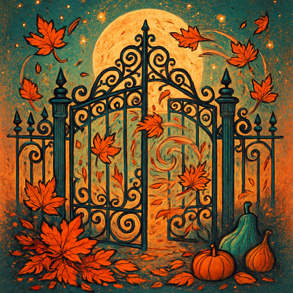 Hollow Gate Of Ember Leaves Paint by numbers kits