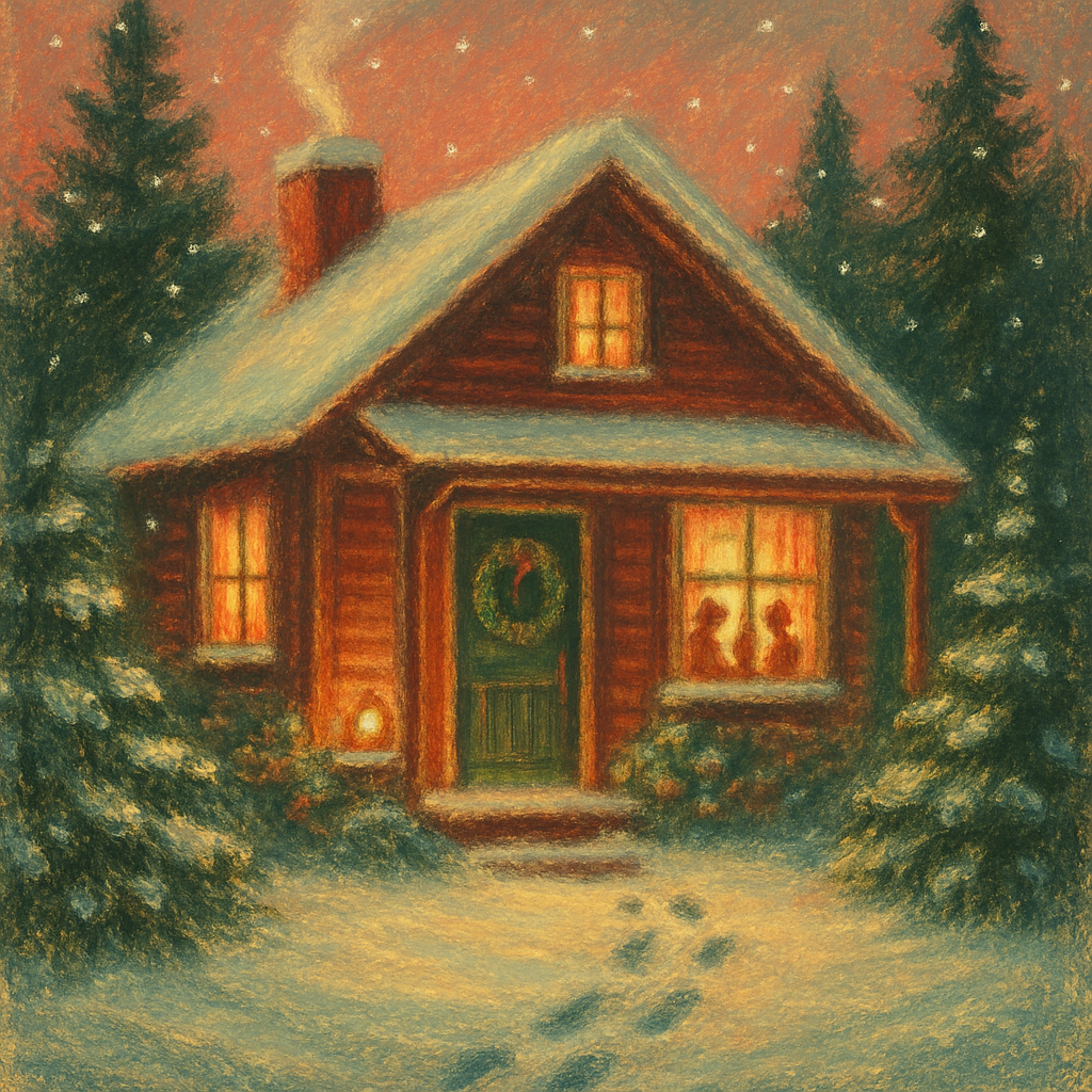 Cozy Cabin Hearth Glow Paint by numbers kits