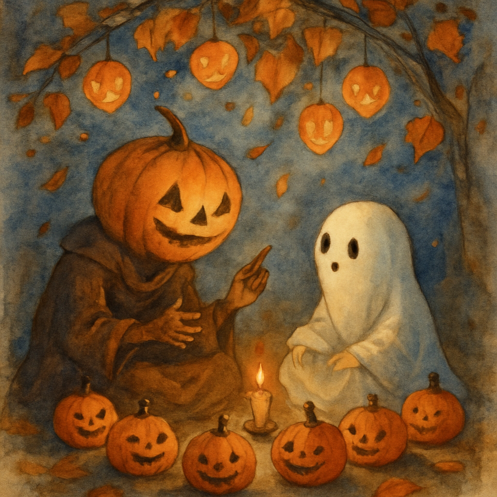 Harvest Night Storytellers Paint by numbers art