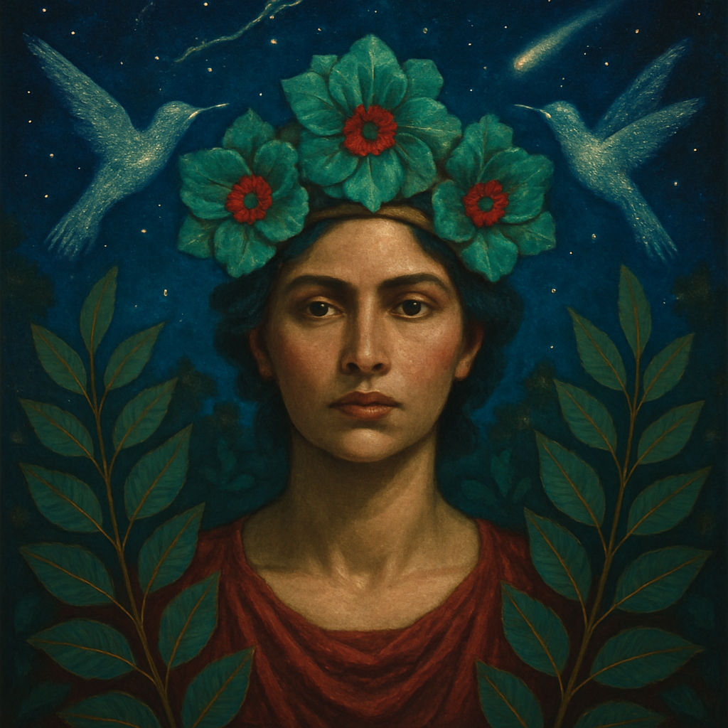 Frida Cosmic Bloom paint by number