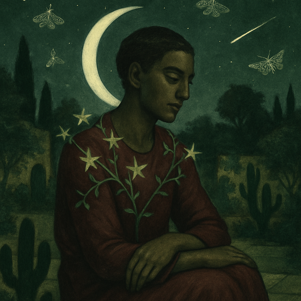 Frida Moon Garden paint by color