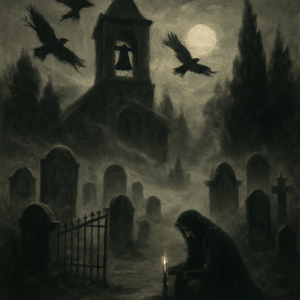 Silent Bell Cemetery Paint by numbers kits