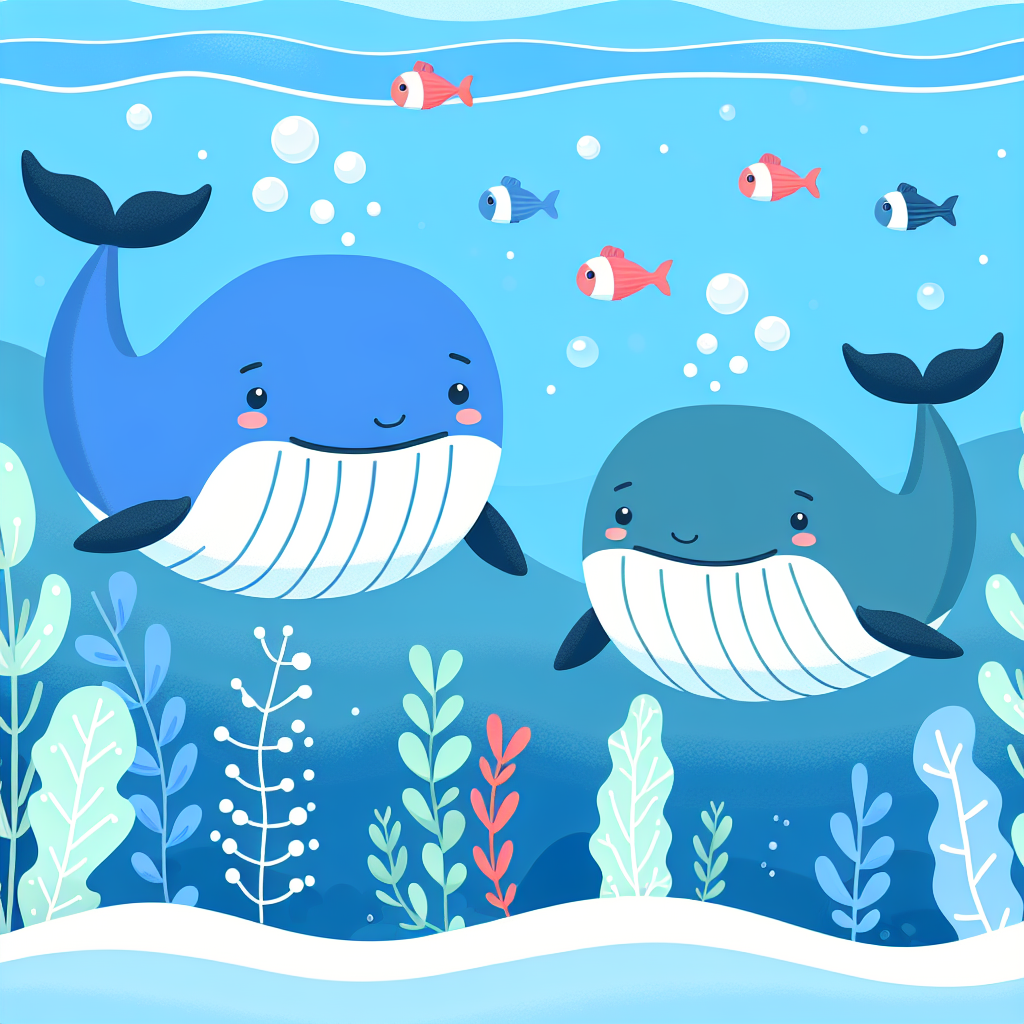 Wondrous Whale Waterscape Painting Number Kit