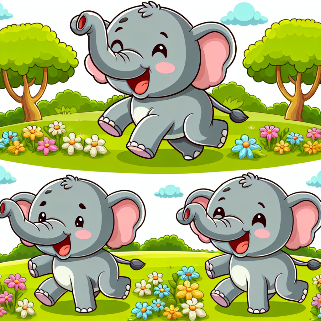 Exciting Elephants Paint By Numbers Art