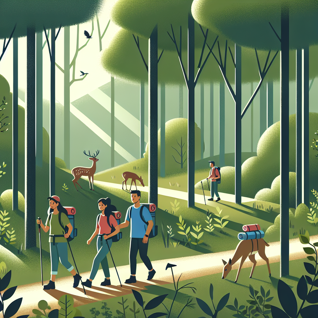 Gentle Forest Hike Numbered Painting Kits