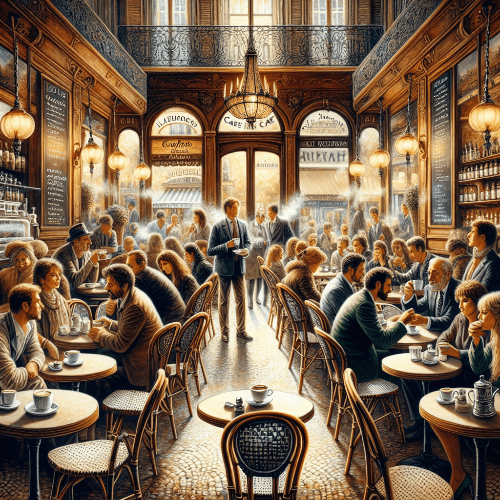 Café Charm Paint By Numbers Art