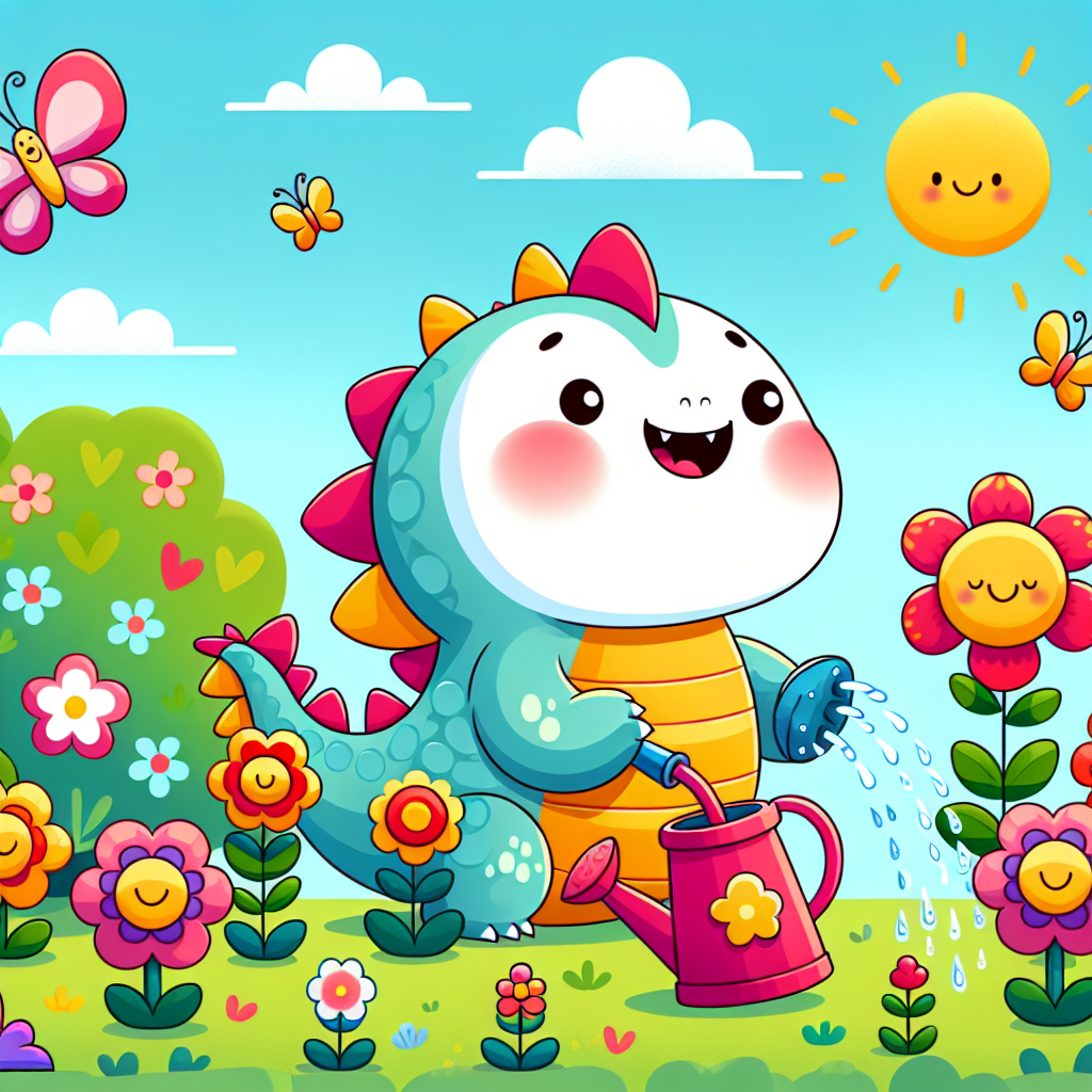 Charming Dragon Garden Numbered Painting Kits