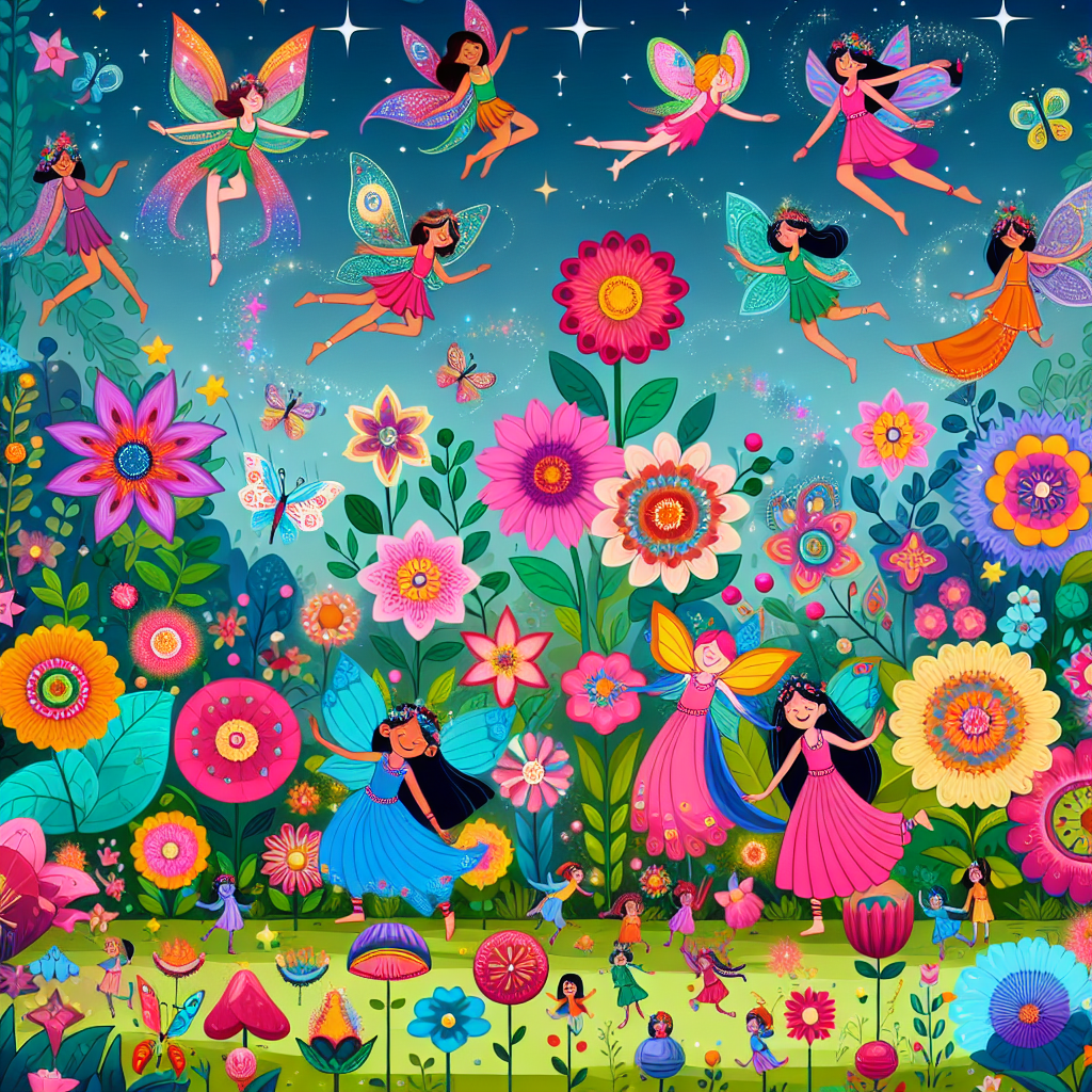 Magical Garden Gala Paint By Numbers Art