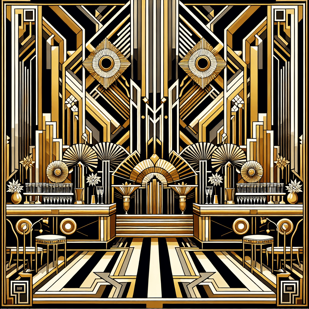 Art Deco Opulence DIY Paint By Numbers