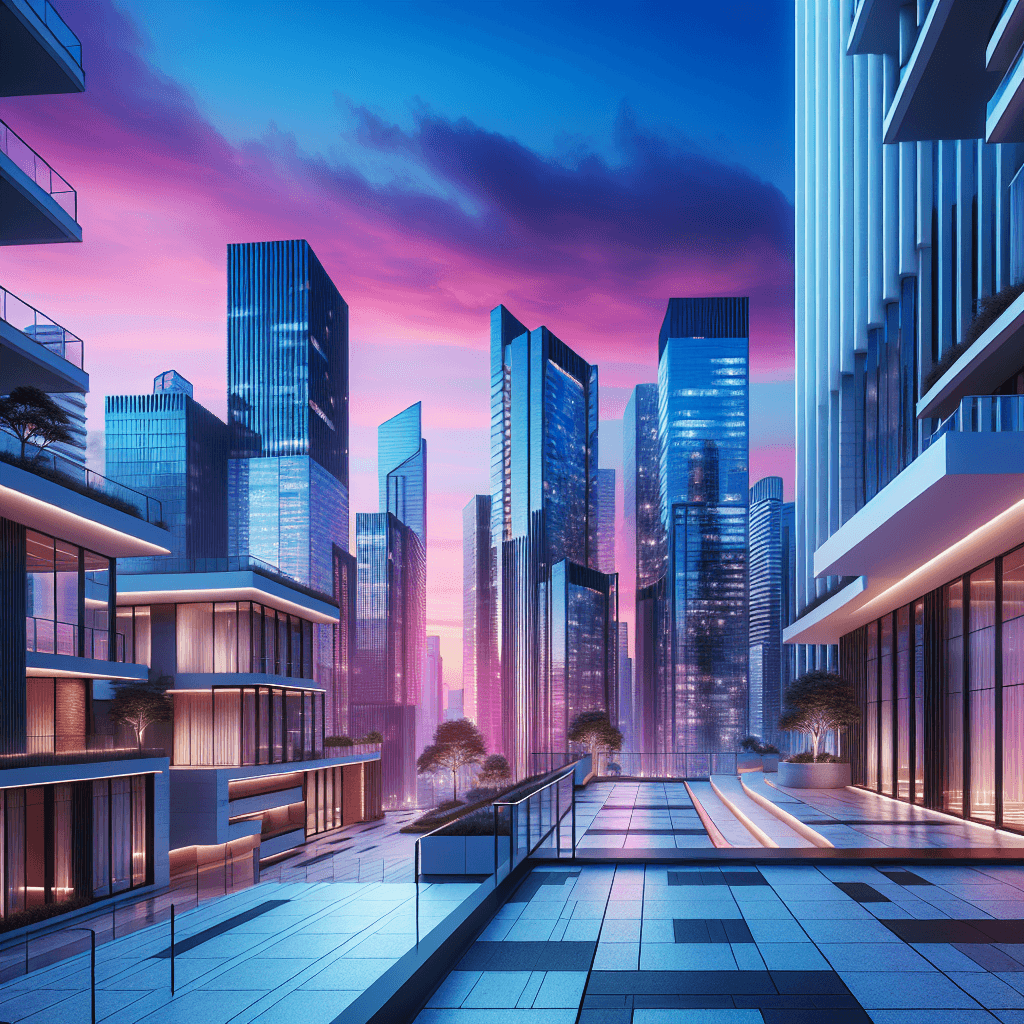 Chic Urban Rooftop View Paint By Numbers Art