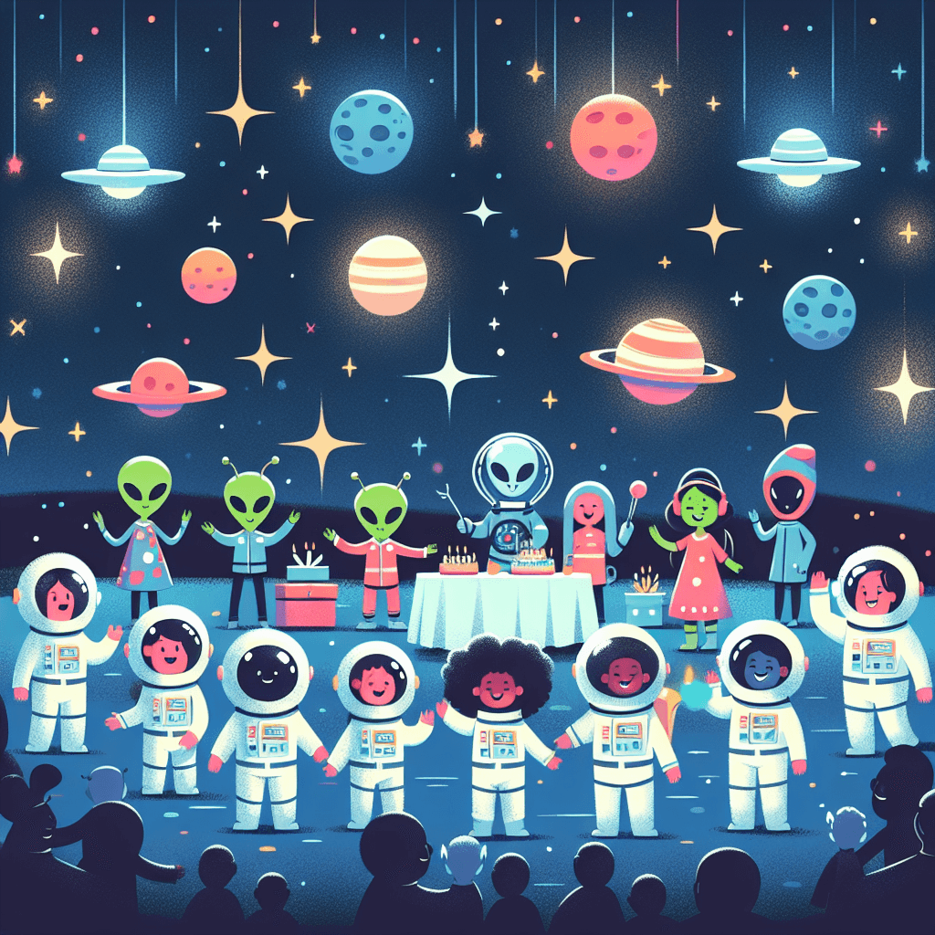 Galaxy Festival Of Stars Painting Number Kit