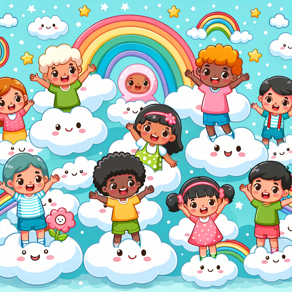 Adventure In The Cloud Kingdom Numbered Painting Kits