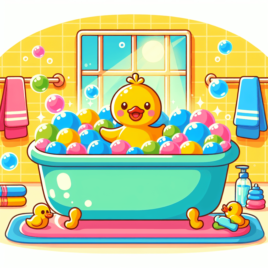 Colorful Bubble Bath Paint By Numbers Kits