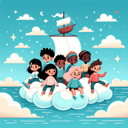 Sailing On Cloud Seas Painting By Numbers Kit