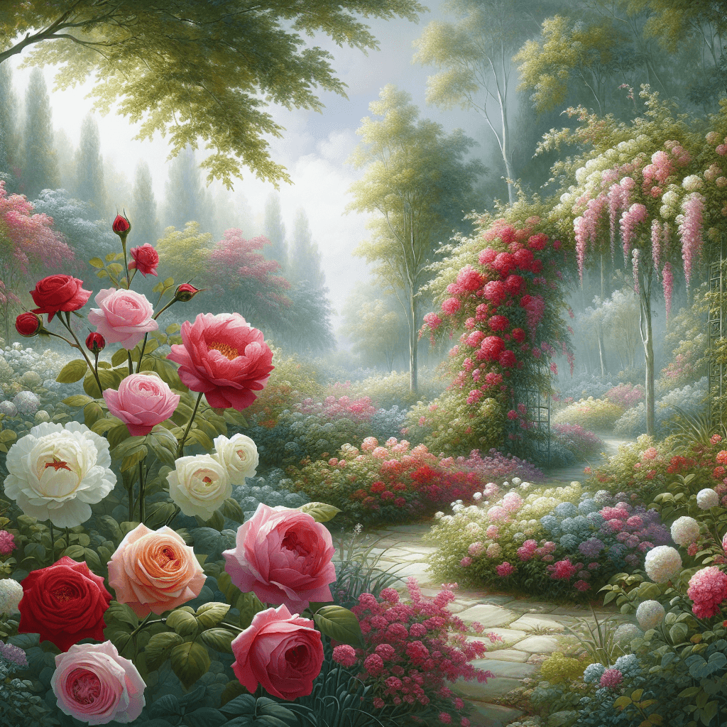 Harmonious Garden Melody DIY Paint By Numbers