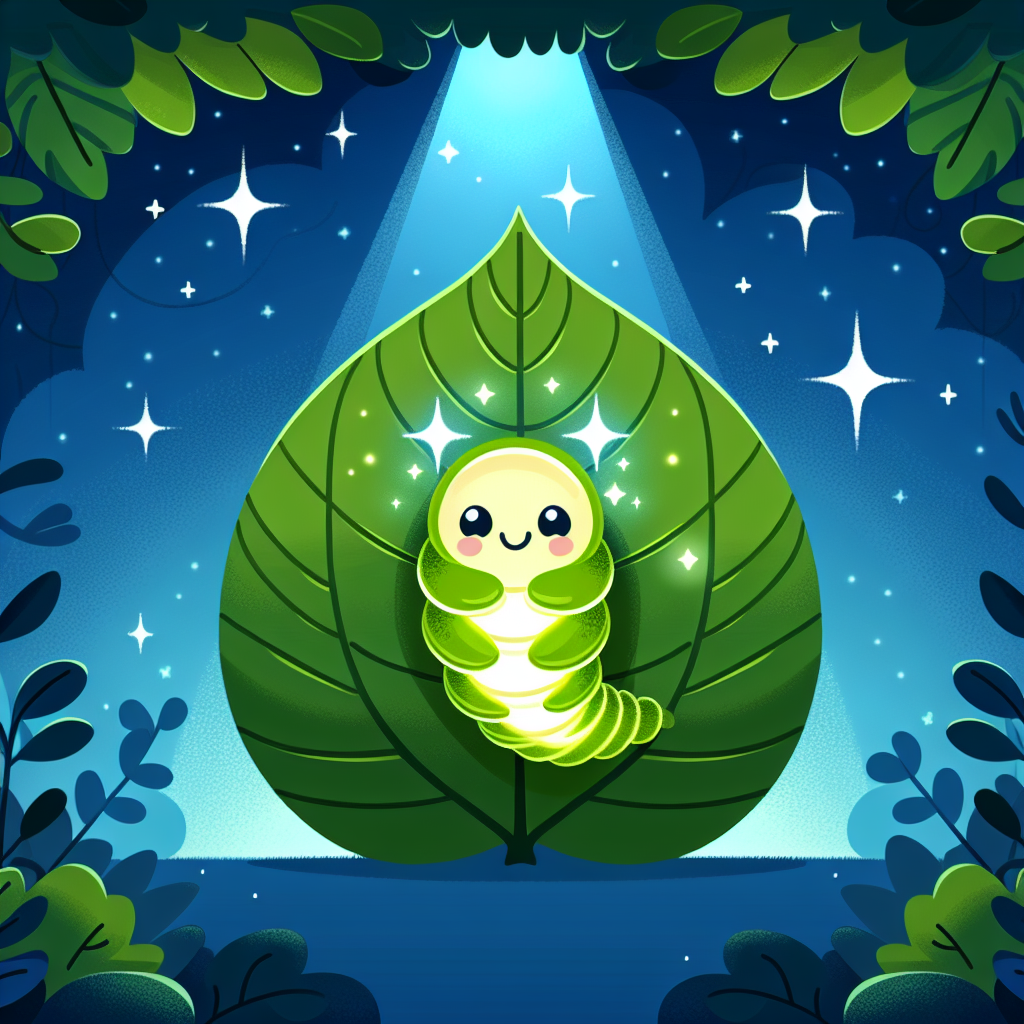 Glowing Glowworm Paint By Number