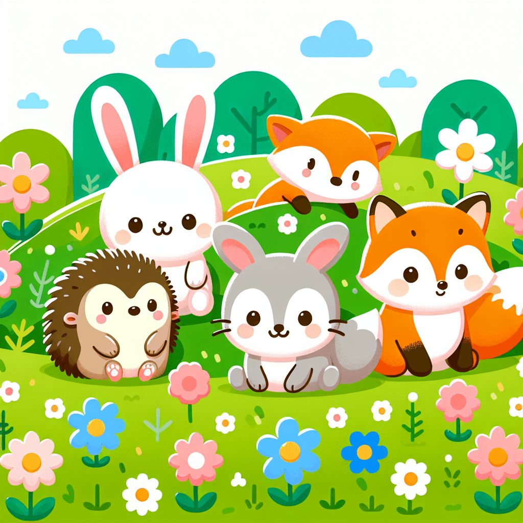 Cute Critter Crew DIY Paint By Numbers