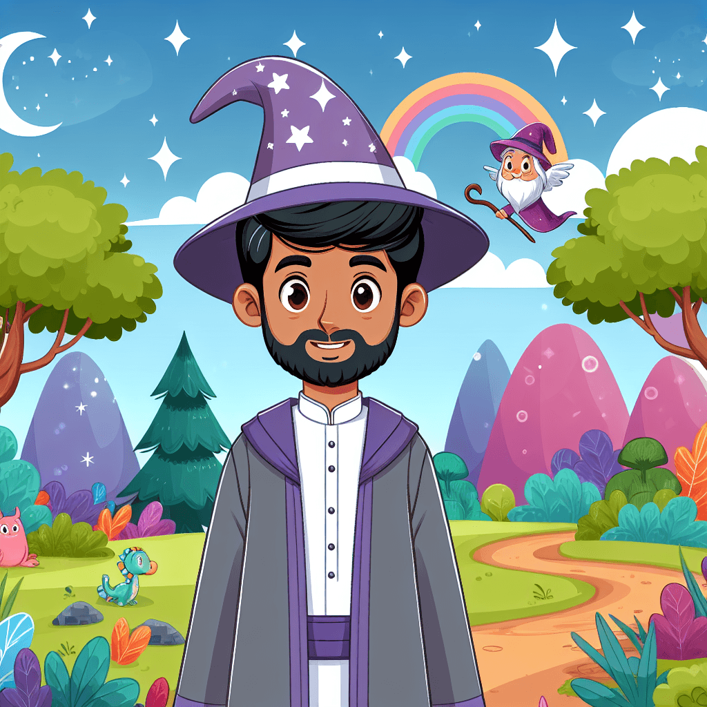 Wizard's Magical Journey Paint By Numbers Art