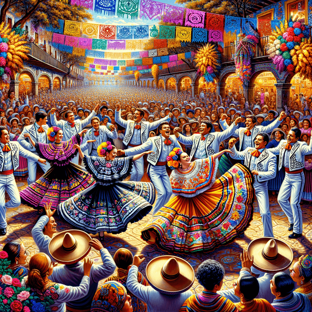 Guelaguetza - Mexico Numbered Painting Kits