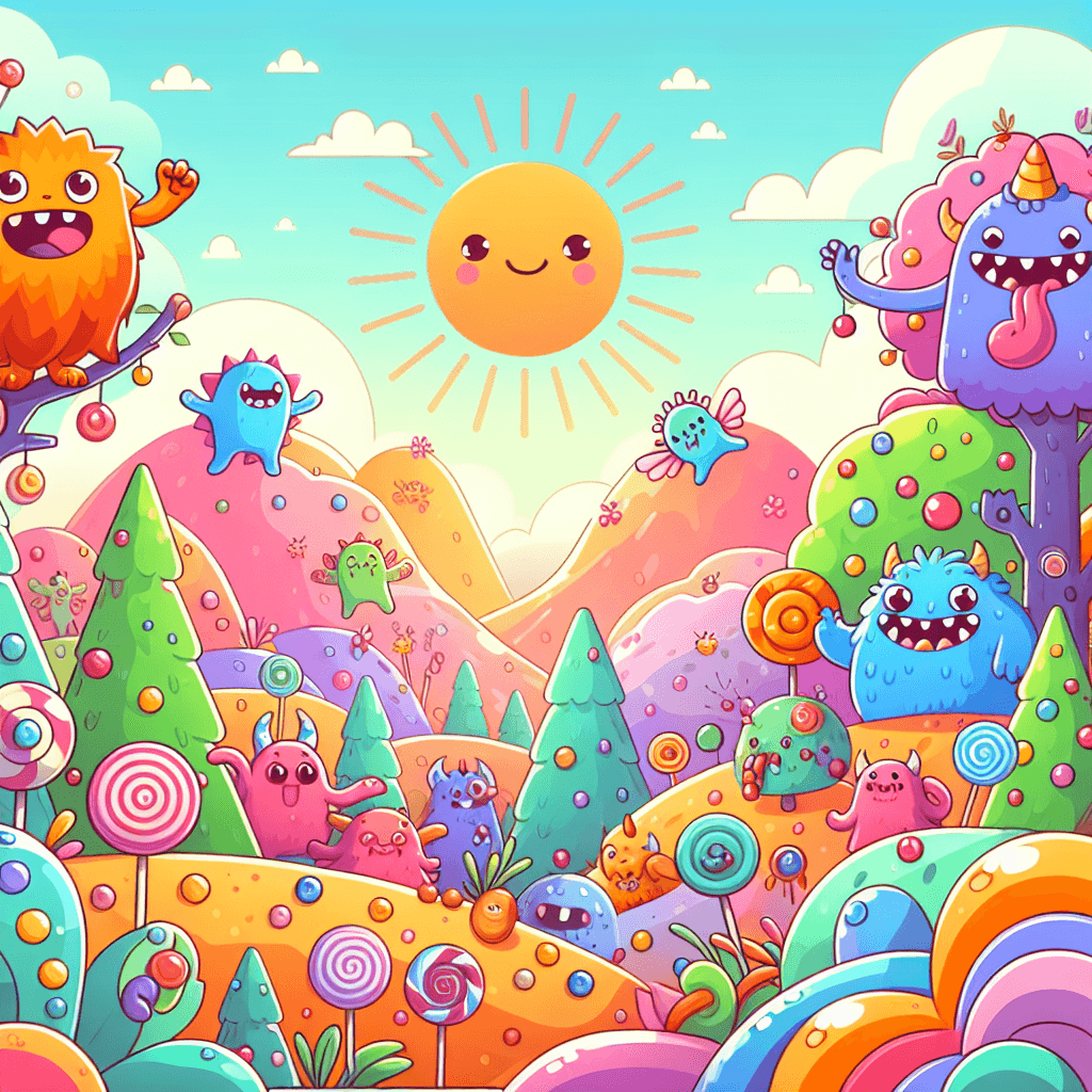 Epic Monster Adventure Paint By Numbers Art