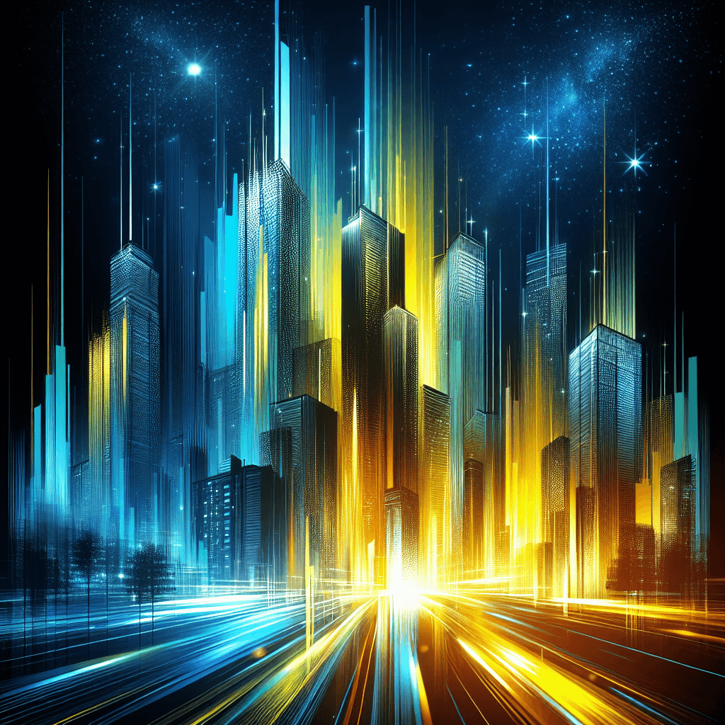 Cinematic Cityscape Nights Paint By Number