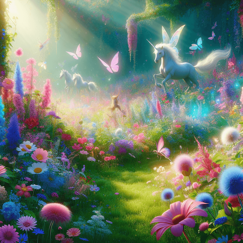 Mystical Meadow Magic Number Painting