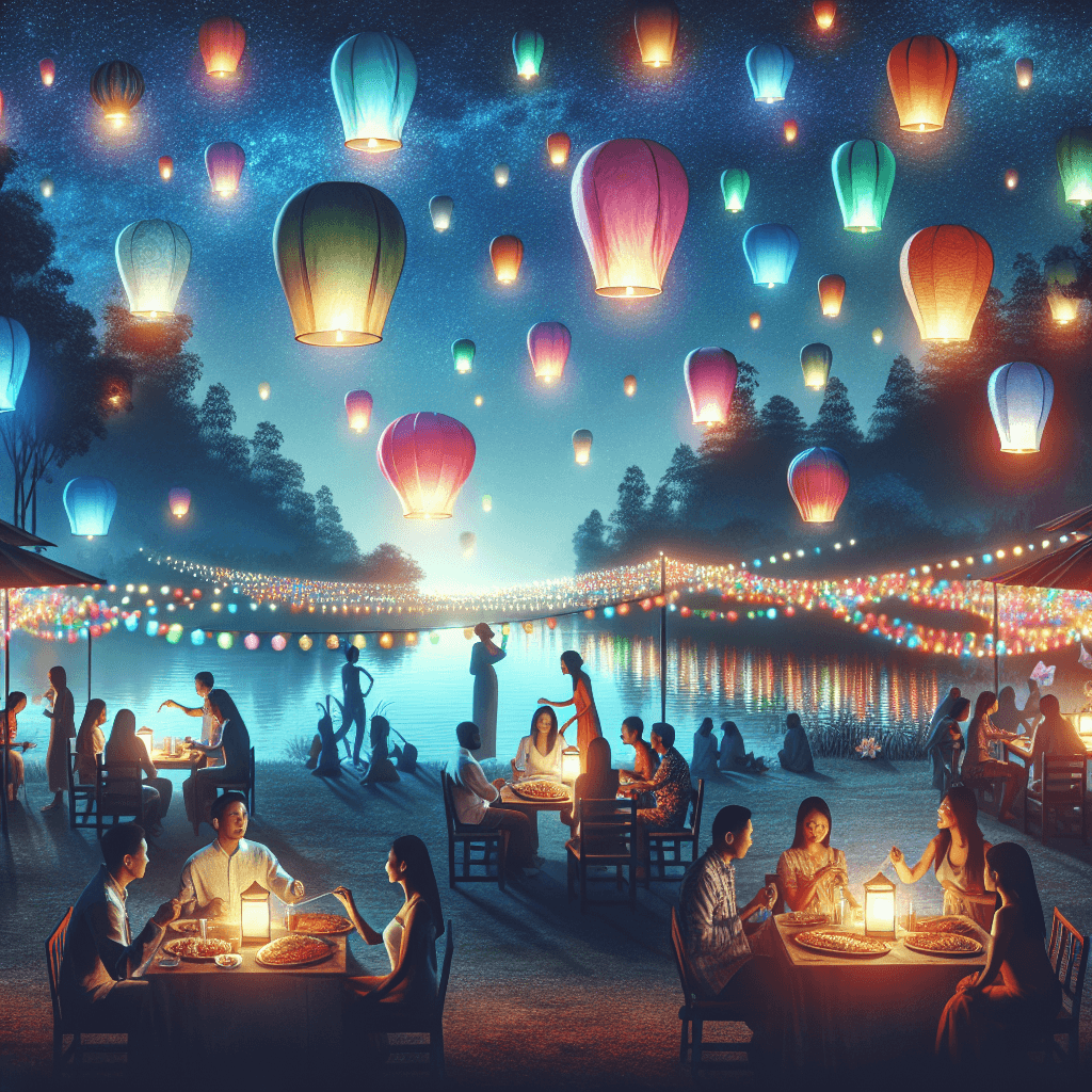 Pahoa Pahoa Lantern Festival Painting Number Kit