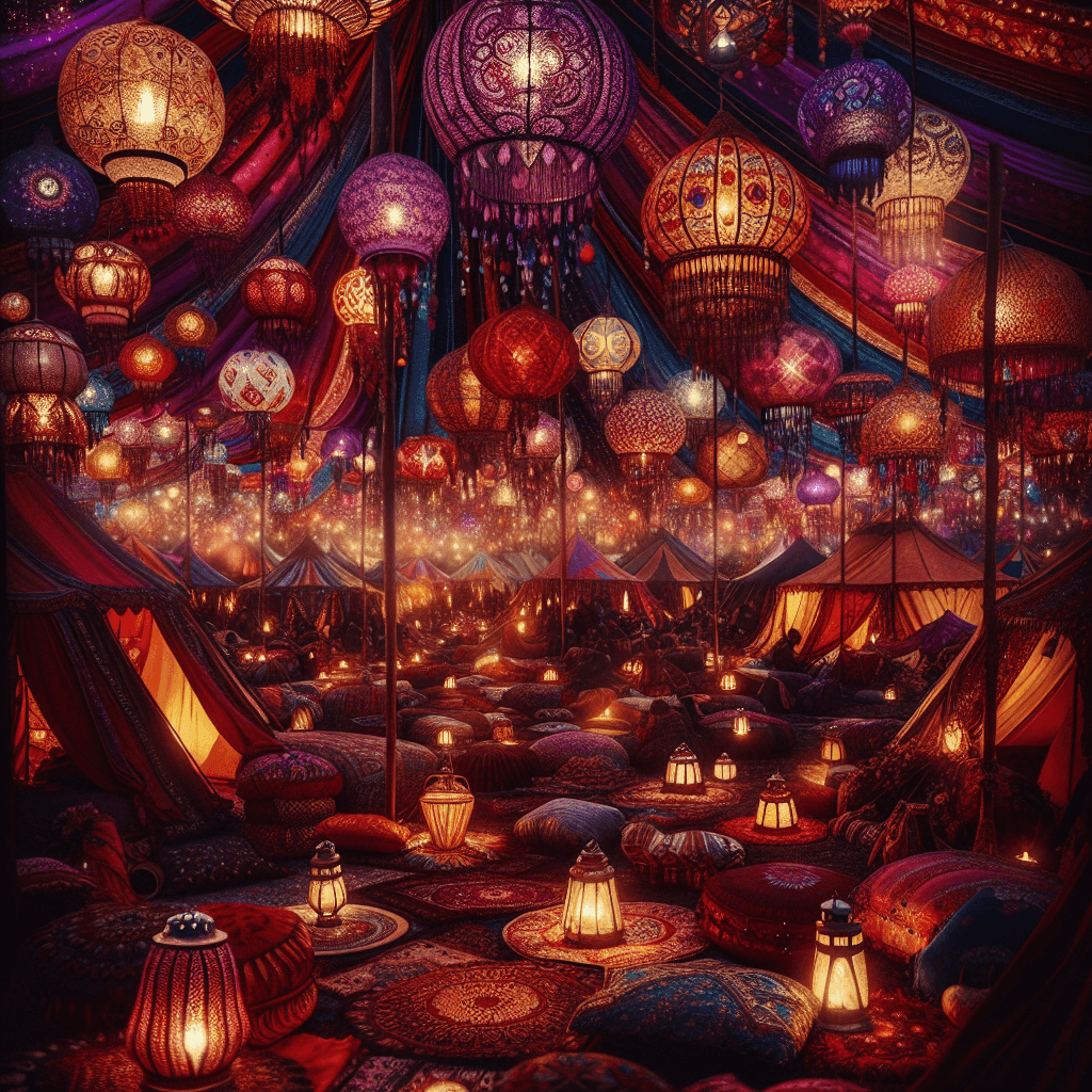 Bohemian Festival Delight Paint By Color