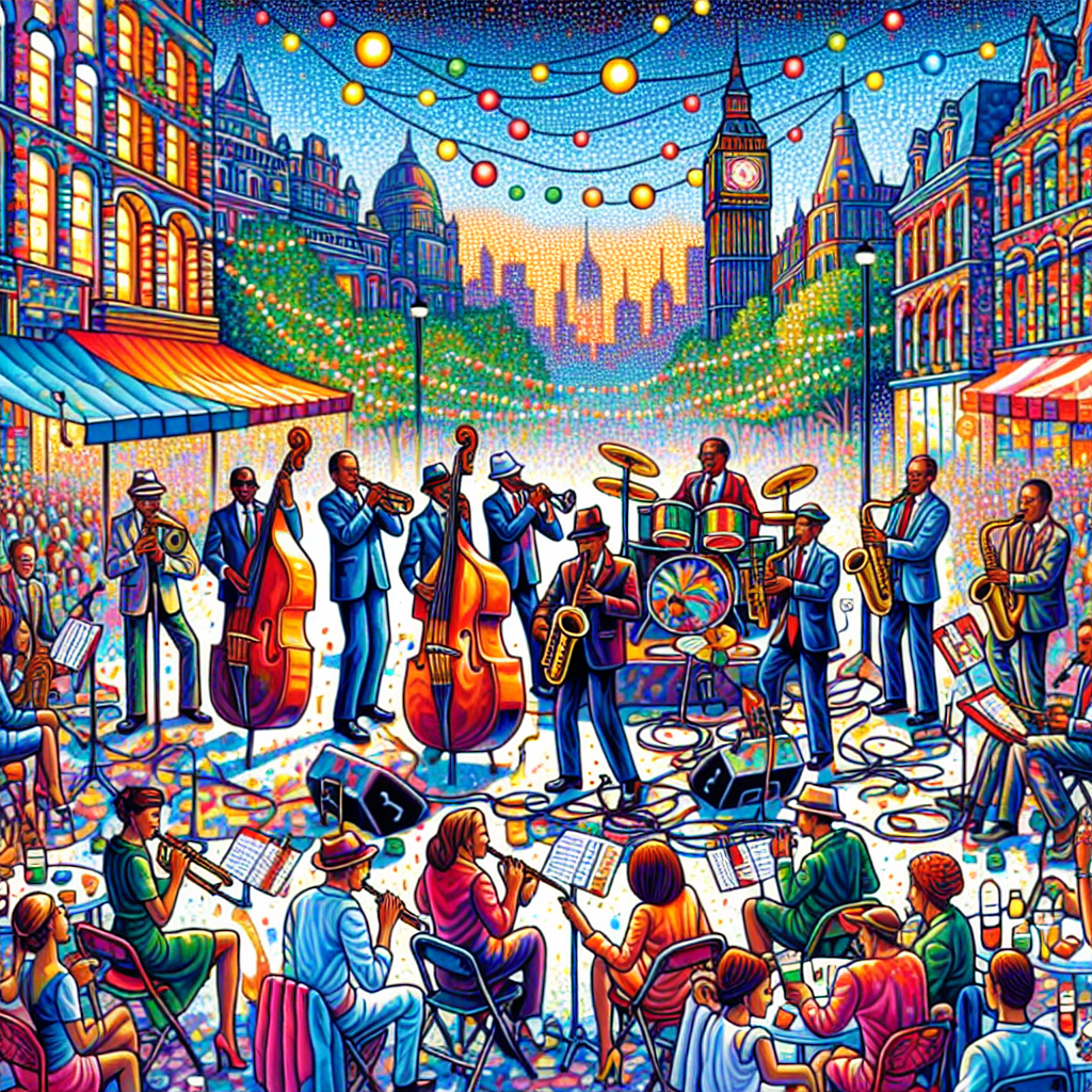 International Jazz Day - Worldwide Paint By Color