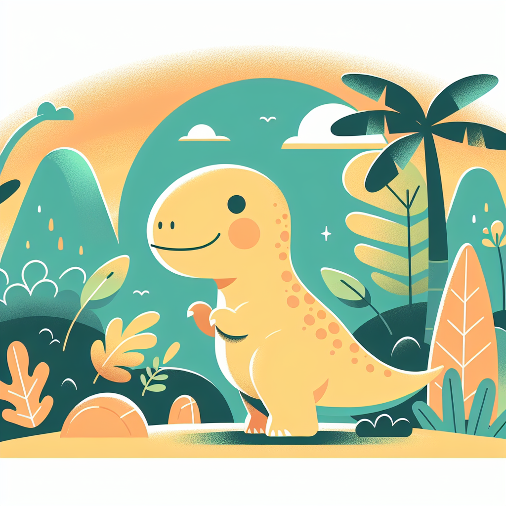 Jurassic Dinosaur Land Paint By Numbers