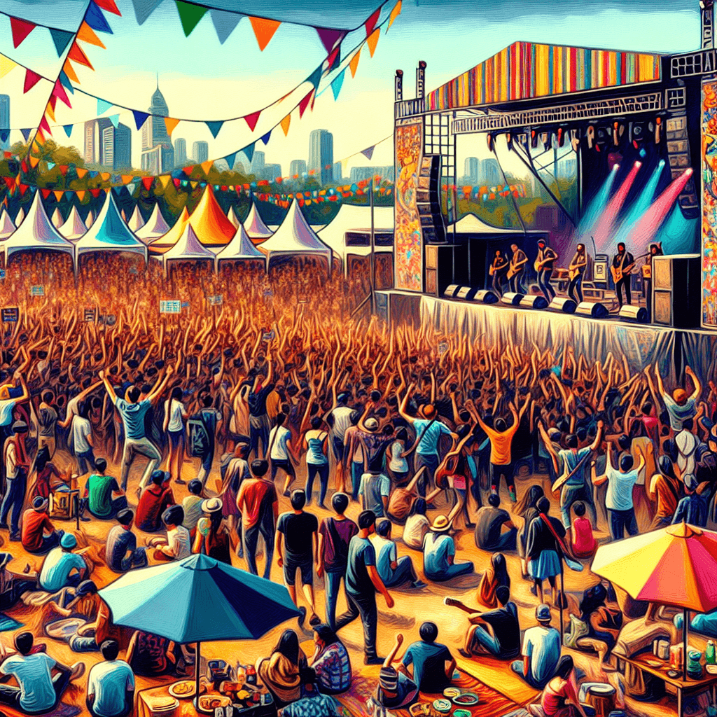 Austin City Limits Music Festival Paint By Numbers