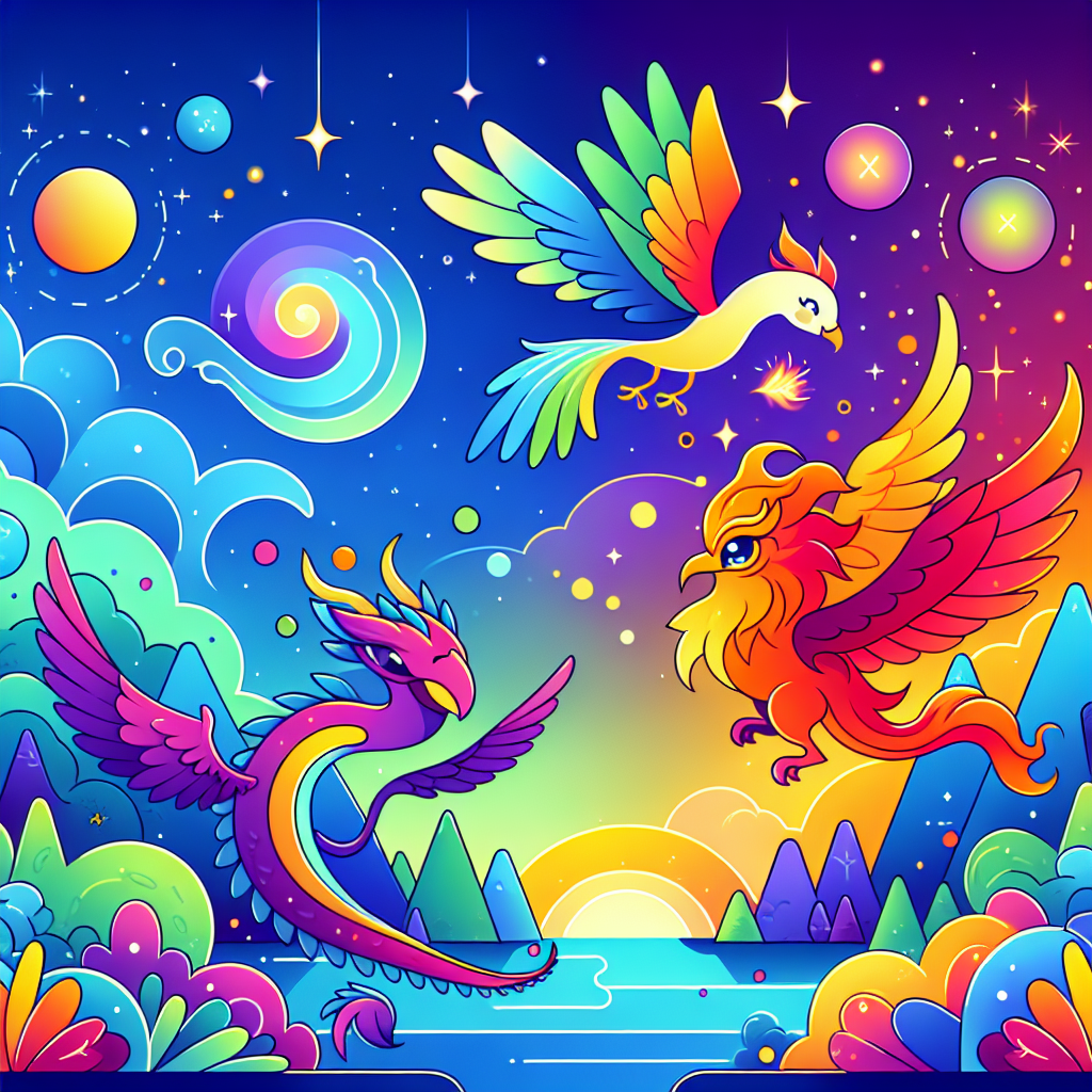 Mystical Creature Kingdom Paint By Numbers Art