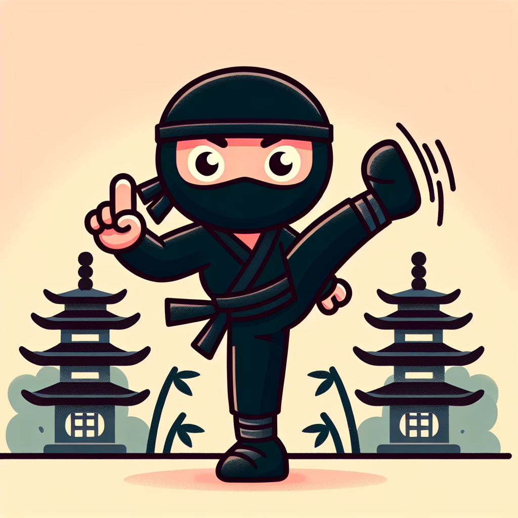 Ninja Warrior Quest Number Painting