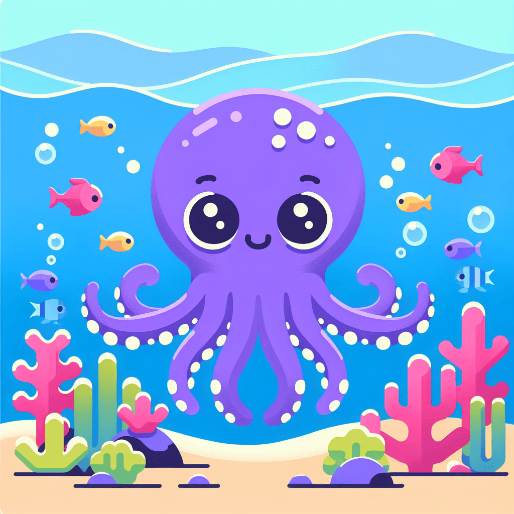 Silly Octopus Adventure Paint By Numbers Kits