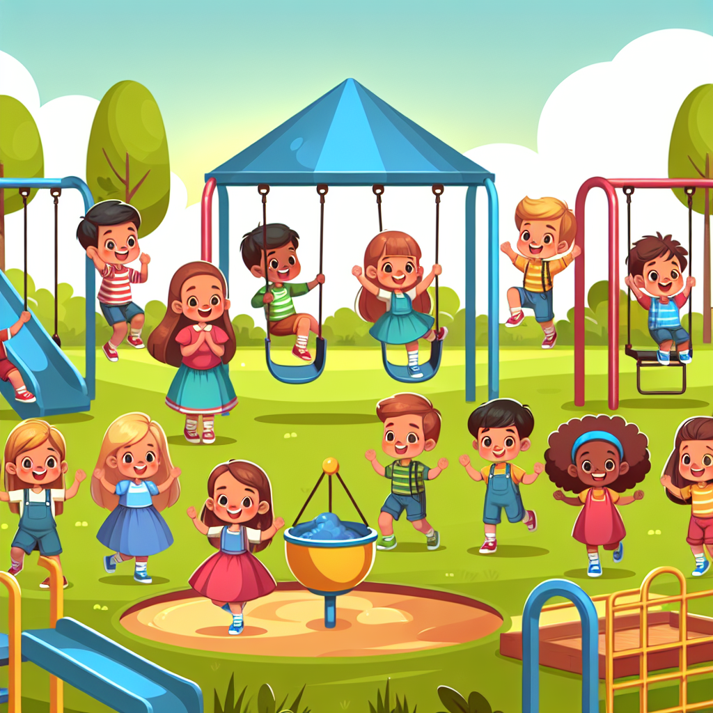 Playground Fun Paint By Numbers Art
