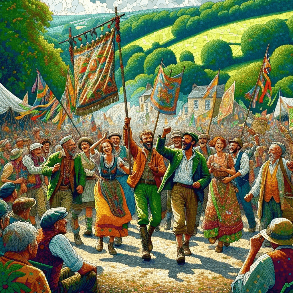 Nimbin MardiGrass - Australia Numbered Painting Kits