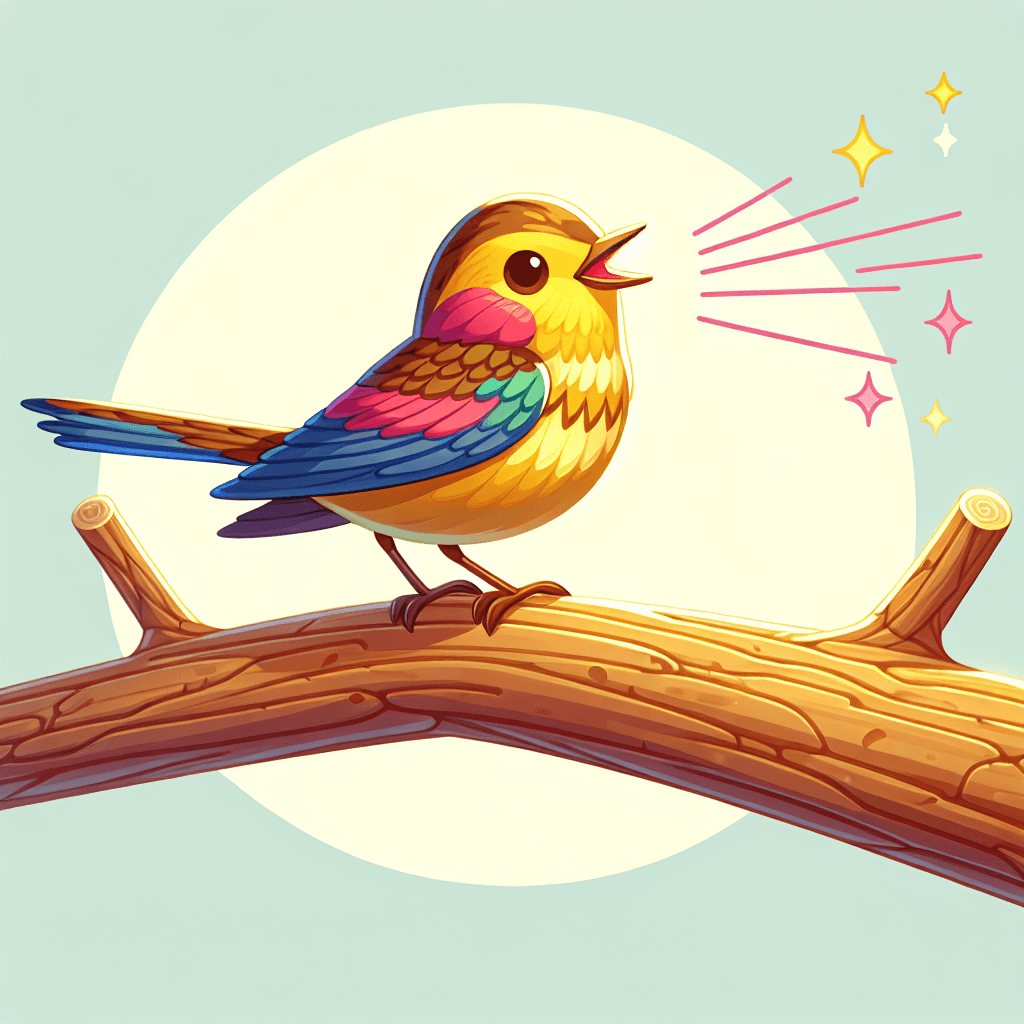 Whistling Warbler Painting Number Kit
