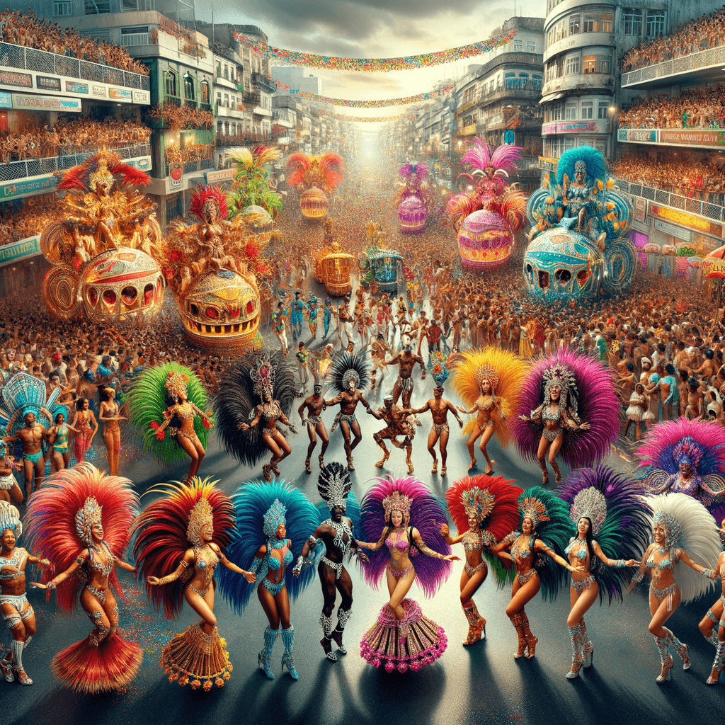 Carnival - Brazil Numbered Painting Kits