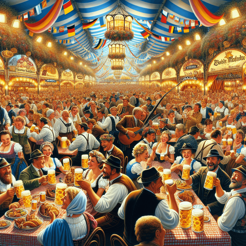 O Festival Da Cerveja - Brazil Paint By Color