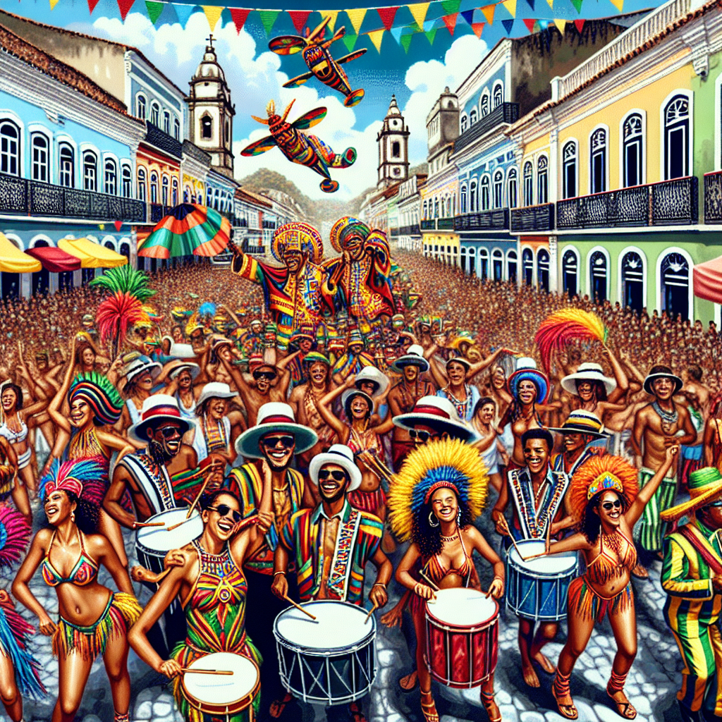 Salvador Carnival - Brazil Paint By Number