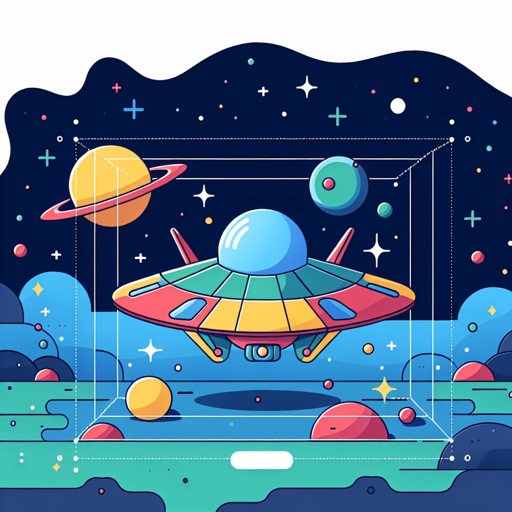 Starship Explorer Paint By Numbers Art